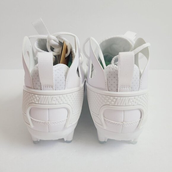 Nike Huarache 9 Elite Mid LAX Lacrosse Cleats FD0088-101 Size 12 White main image 8